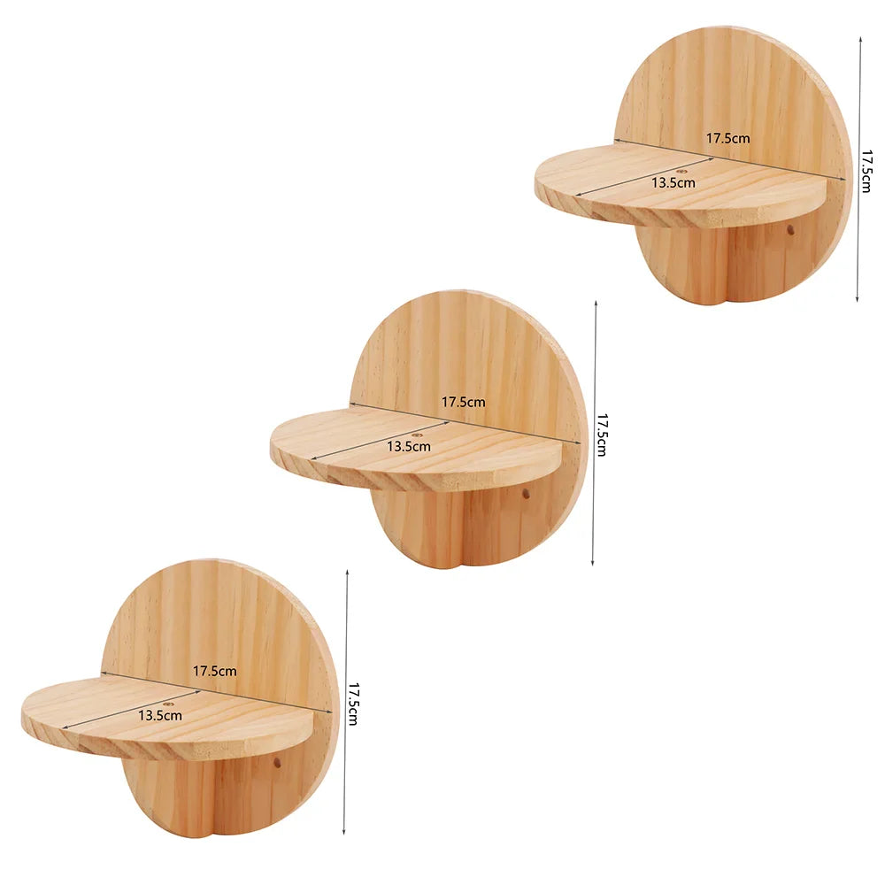 Arbre a chat pas cher mural bois - CheminFélin