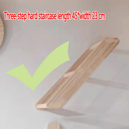 Arbre a chats Mural - Nuages et étoiles