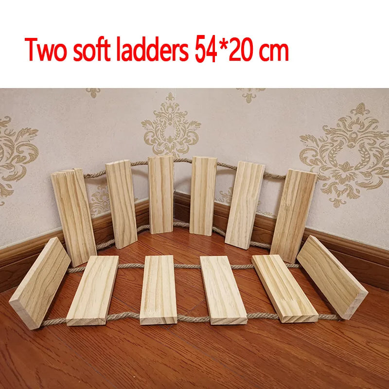 Arbre a chats Mural - Nuages et étoiles