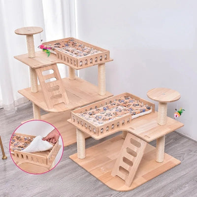 Arbre a Chat bois - Modèle 