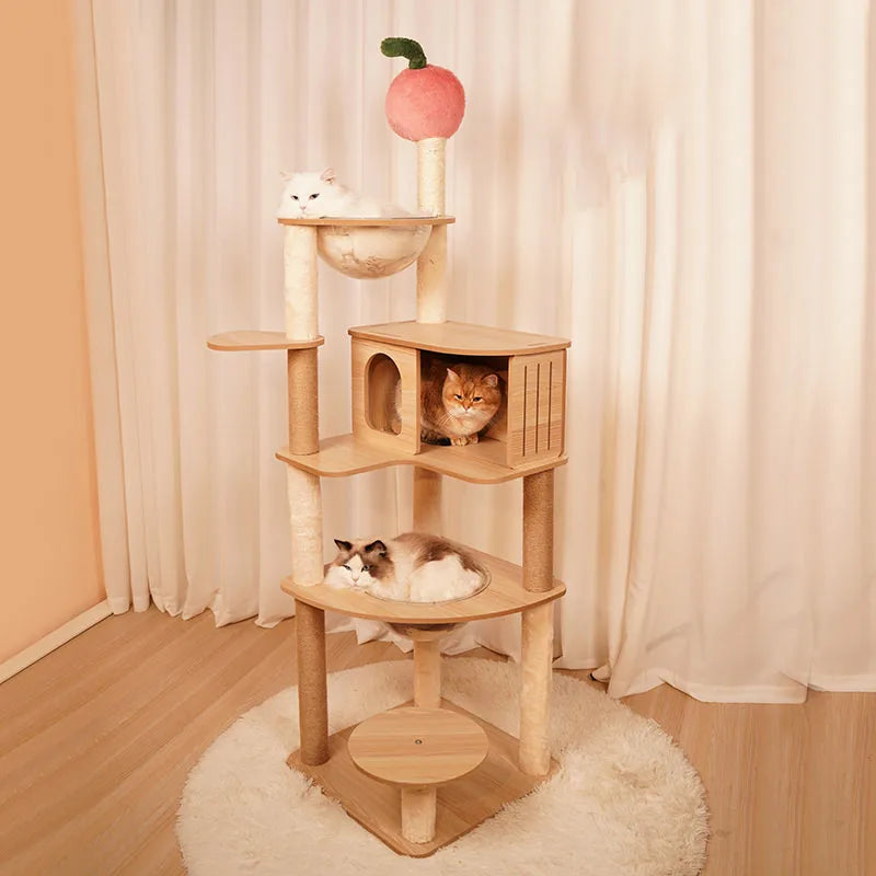 Arbre a chat design - Bois - Félissime