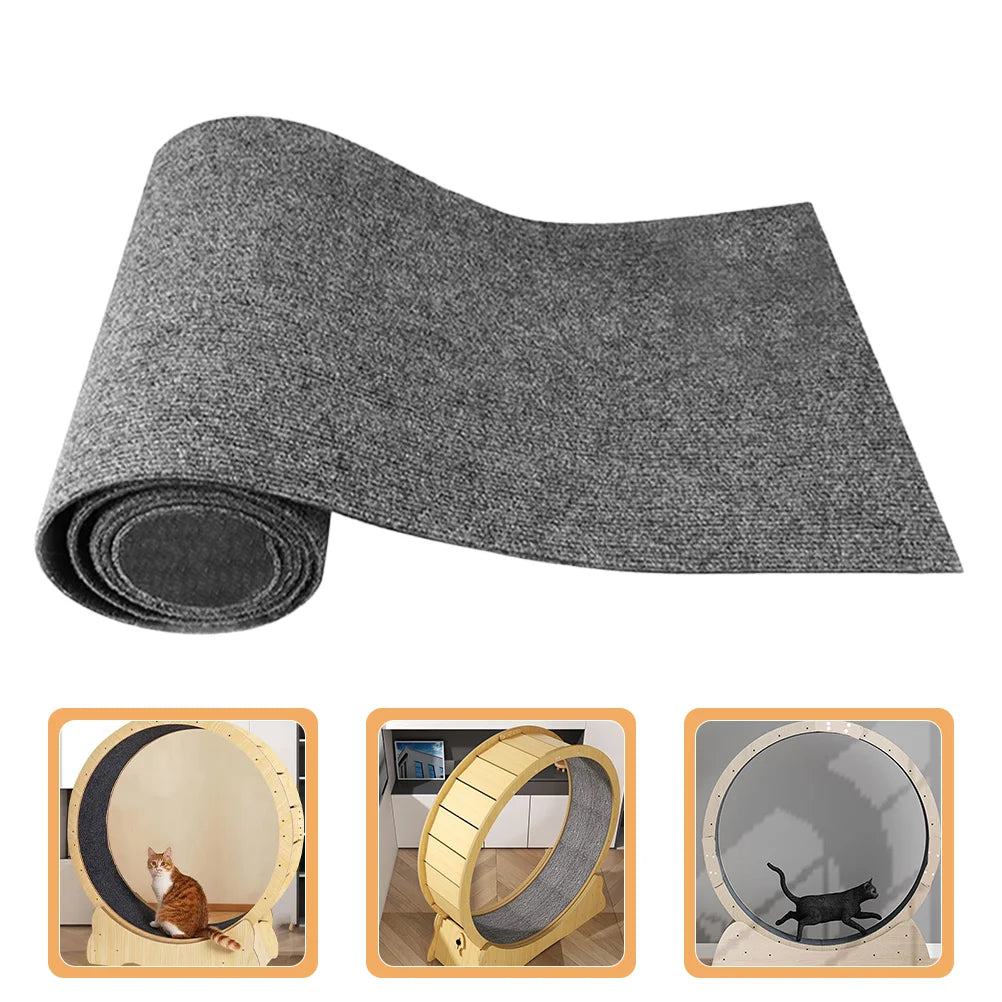 Tapis de Grattage pour Chat Autocollant et Découpable DIY - Modèle : "FlexiGriff"