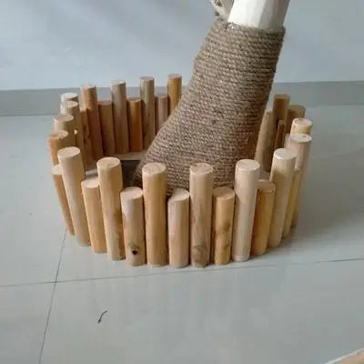 Arbre a chat extérieur- Naturel DIY - Accessoires