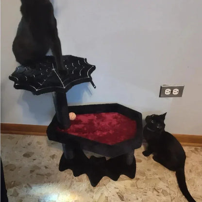 Arbre a chat noir - Gothique