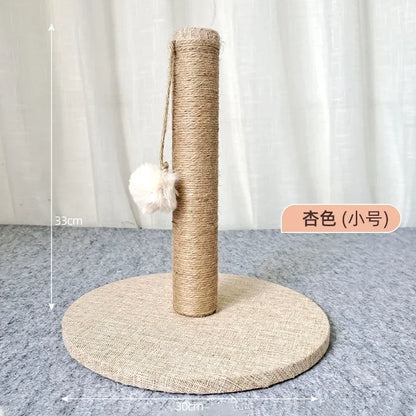 Arbre à chat en tour griffoir sisal et lin DIY - Modèle ClawMaster
