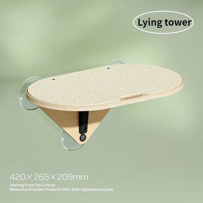 Plateforme fenêtre pour chat - Ventouse - Périscope