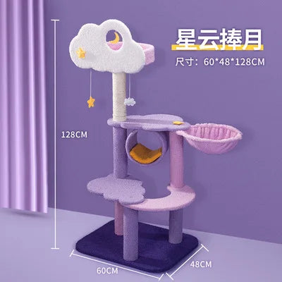 Arbre à chat nuage - Modèle : "RêveCéleste"