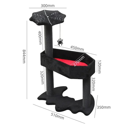 Arbre a chat noir - Gothique