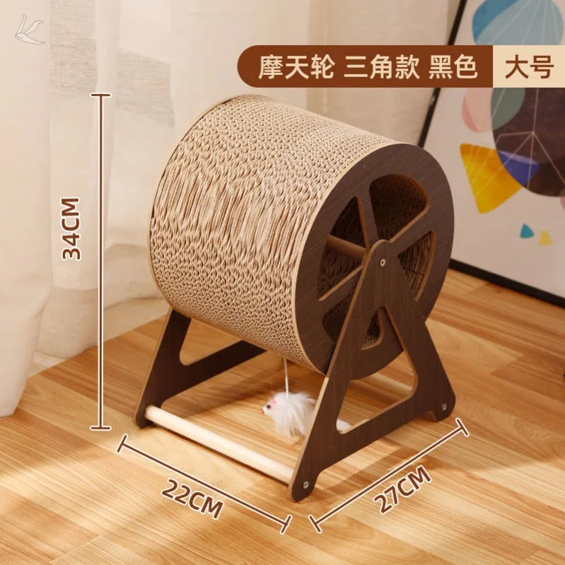 Roue d'Exercice pour Chat - Modèle "WhiskerWheel"