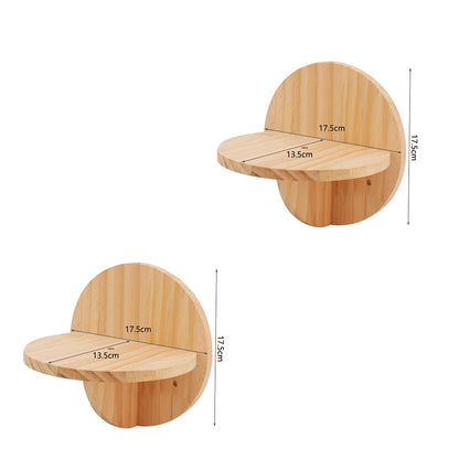 Arbre a chat pas cher mural bois - CheminFélin