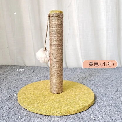 Arbre à chat en tour griffoir sisal et lin DIY - Modèle ClawMaster