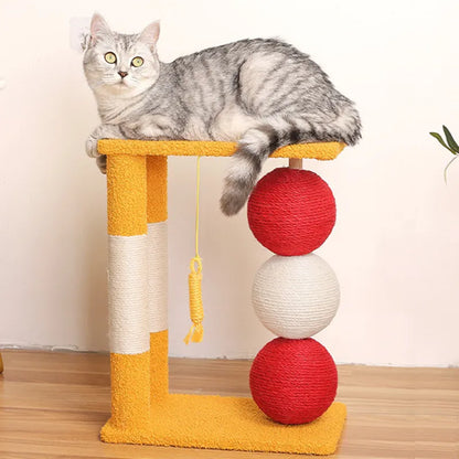 Arbre à chat coloré - Jardin - Miaouland