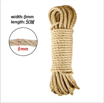 Corde de Sisal Naturel pour Griffoir de Chat - Modèle : "Griffonature"