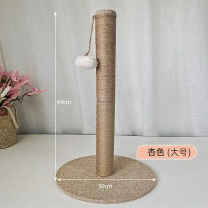Arbre à chat en tour griffoir sisal et lin DIY - Modèle ClawMaster