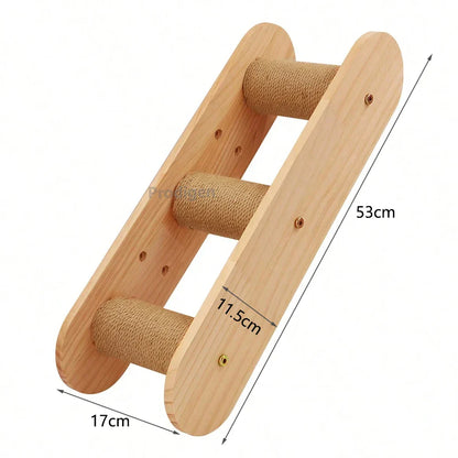 Arbre a chat pas cher mural bois - CheminFélin