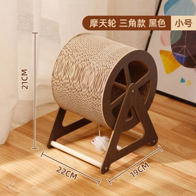 Roue d'Exercice pour Chat - Modèle "WhiskerWheel"