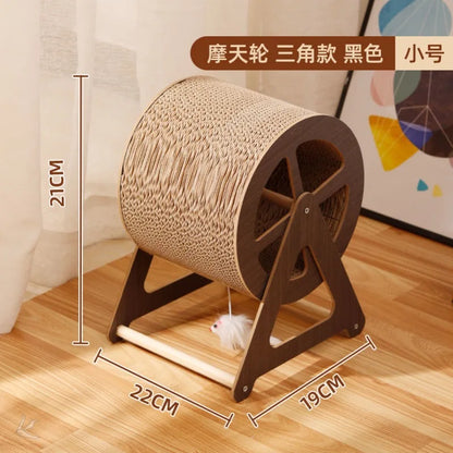 Roue d'Exercice pour Chat - Modèle "WhiskerWheel"