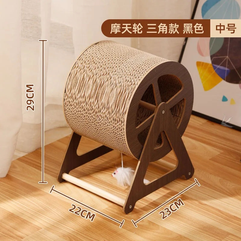 Roue d'Exercice pour Chat - Modèle "WhiskerWheel"