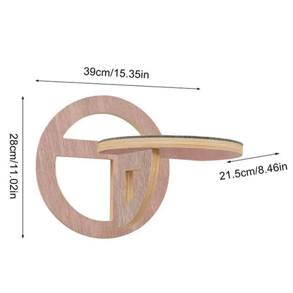 Arbre a Chat Mural design en Bois - Modèle Escalopati