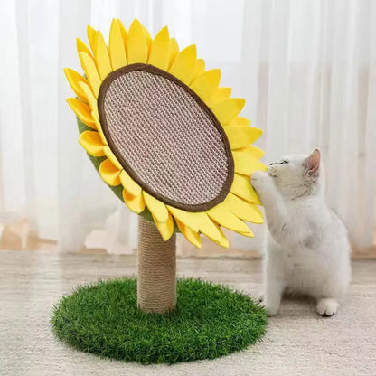 Arbre a chat fleur - Tournesol