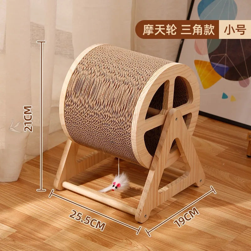 Roue d'Exercice pour Chat - Modèle "WhiskerWheel"