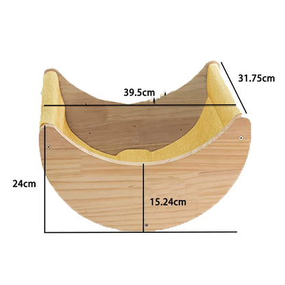 Arbre a chat hamac lune en bois - Nest