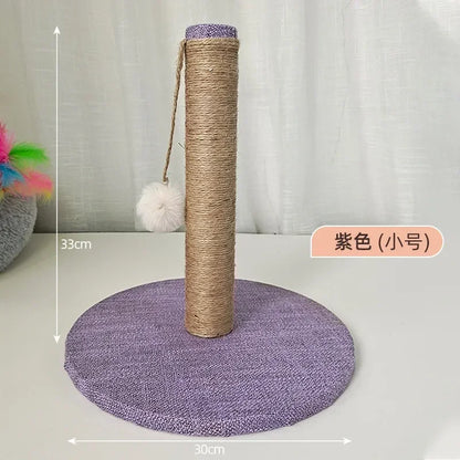 Arbre à chat en tour griffoir sisal et lin DIY - Modèle ClawMaster