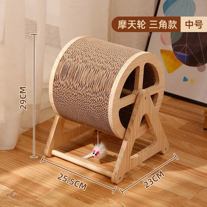 Roue d'Exercice pour Chat - Modèle "WhiskerWheel"