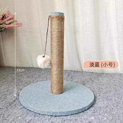 Arbre à chat en tour griffoir sisal et lin DIY - Modèle ClawMaster