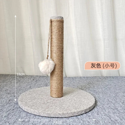 Arbre à chat en tour griffoir sisal et lin DIY - Modèle ClawMaster
