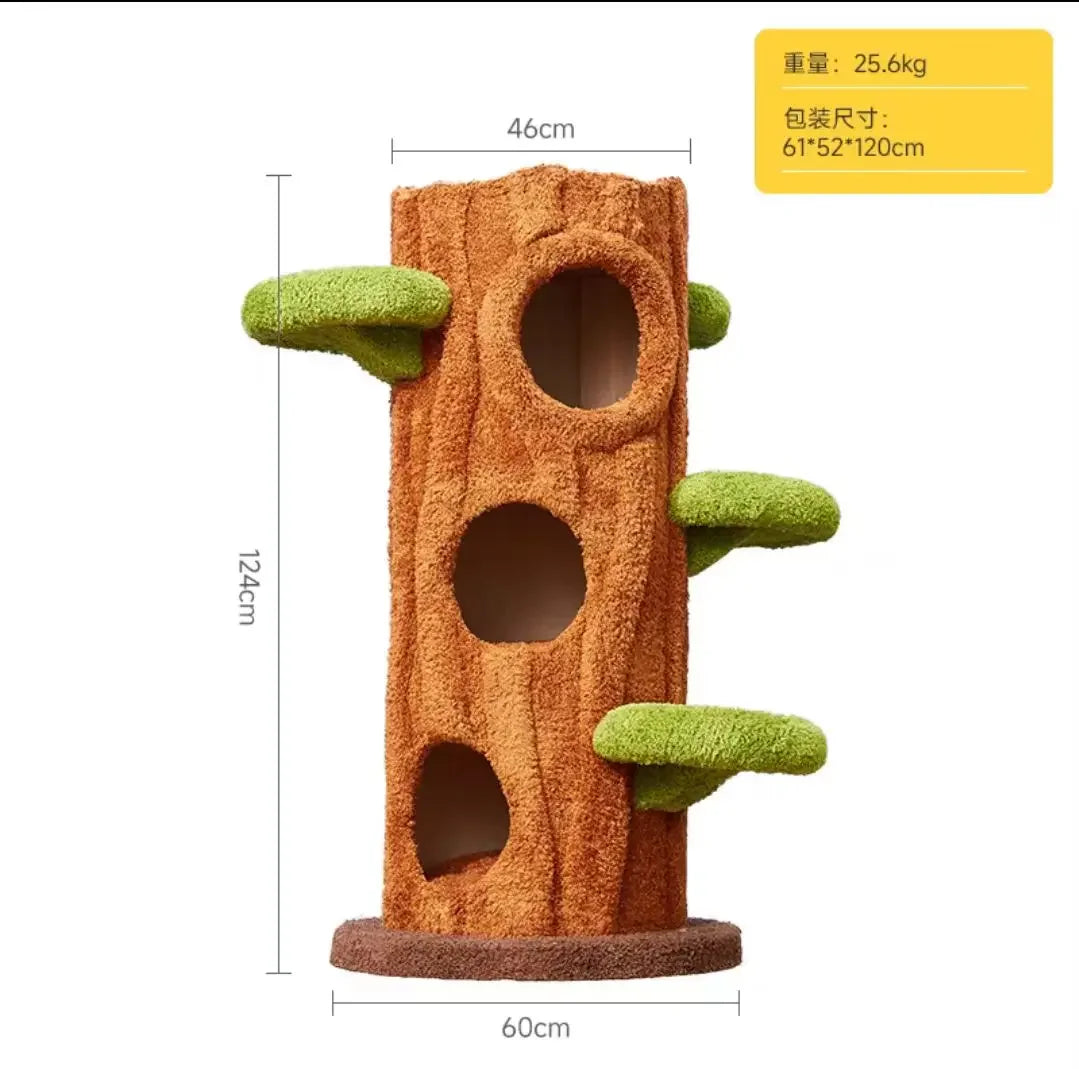 Arbre à chat Design -  Jardin et tronc - HavreChat