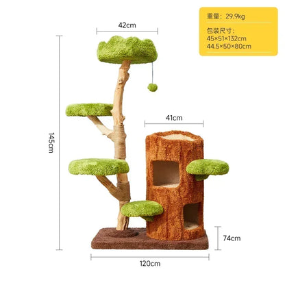 Arbre à chat Design -  Jardin et tronc - HavreChat