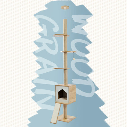 Arbre à chat design - Naturel - Chatmandu